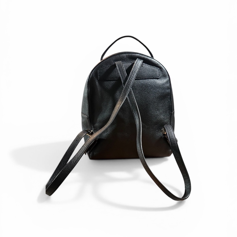 Michael Kors Black Backpack with Gold Accents - Picture 2 of 3